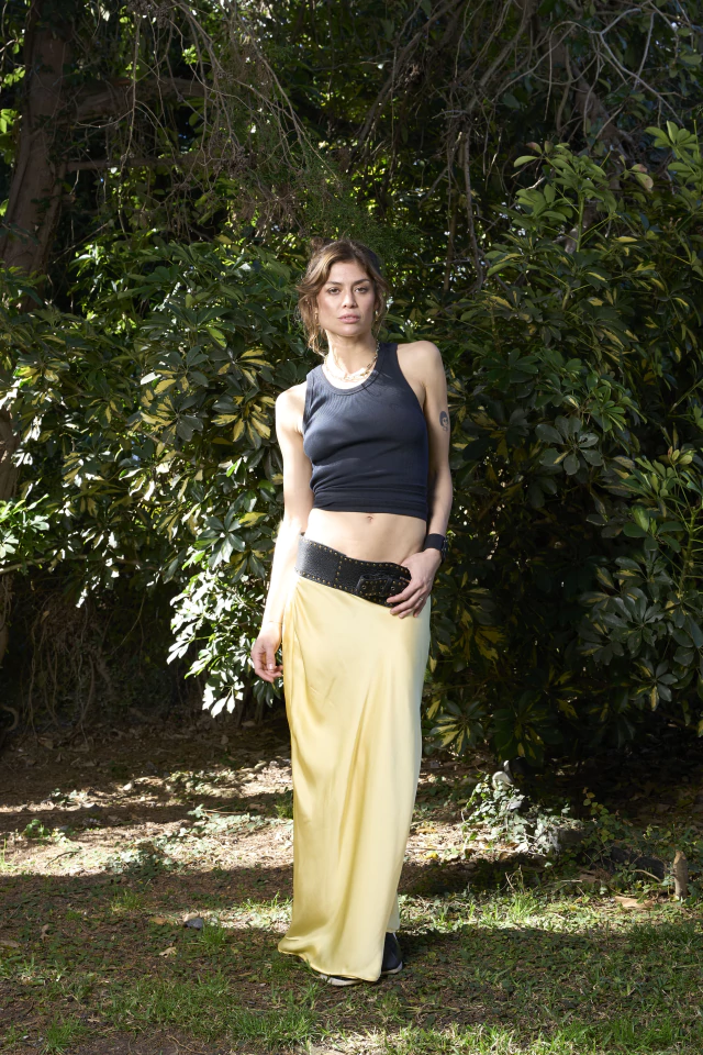 Falda magnolia amarilla de Anne Ba — imagen 6