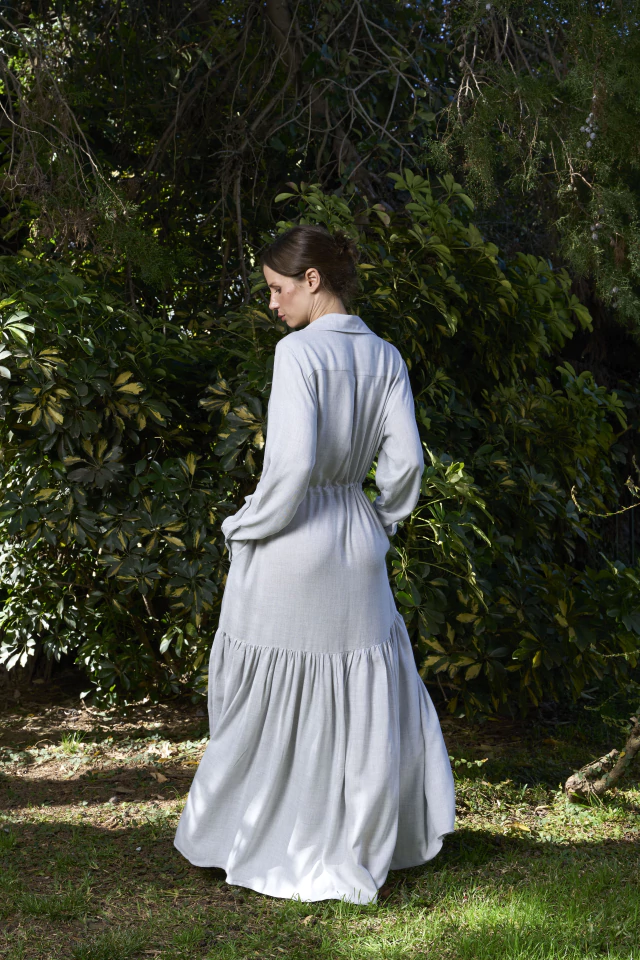 Túnica aleli gris de Anne Ba — imagen 2