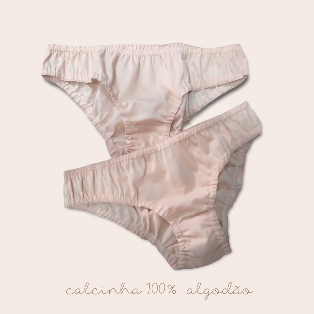 calcinha de algodão