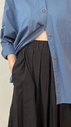 saia calça com bolsos embutidos Wes na internet