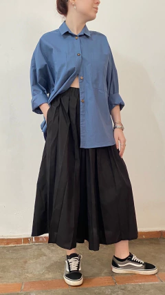 saia calça com bolsos embutidos Wes na internet