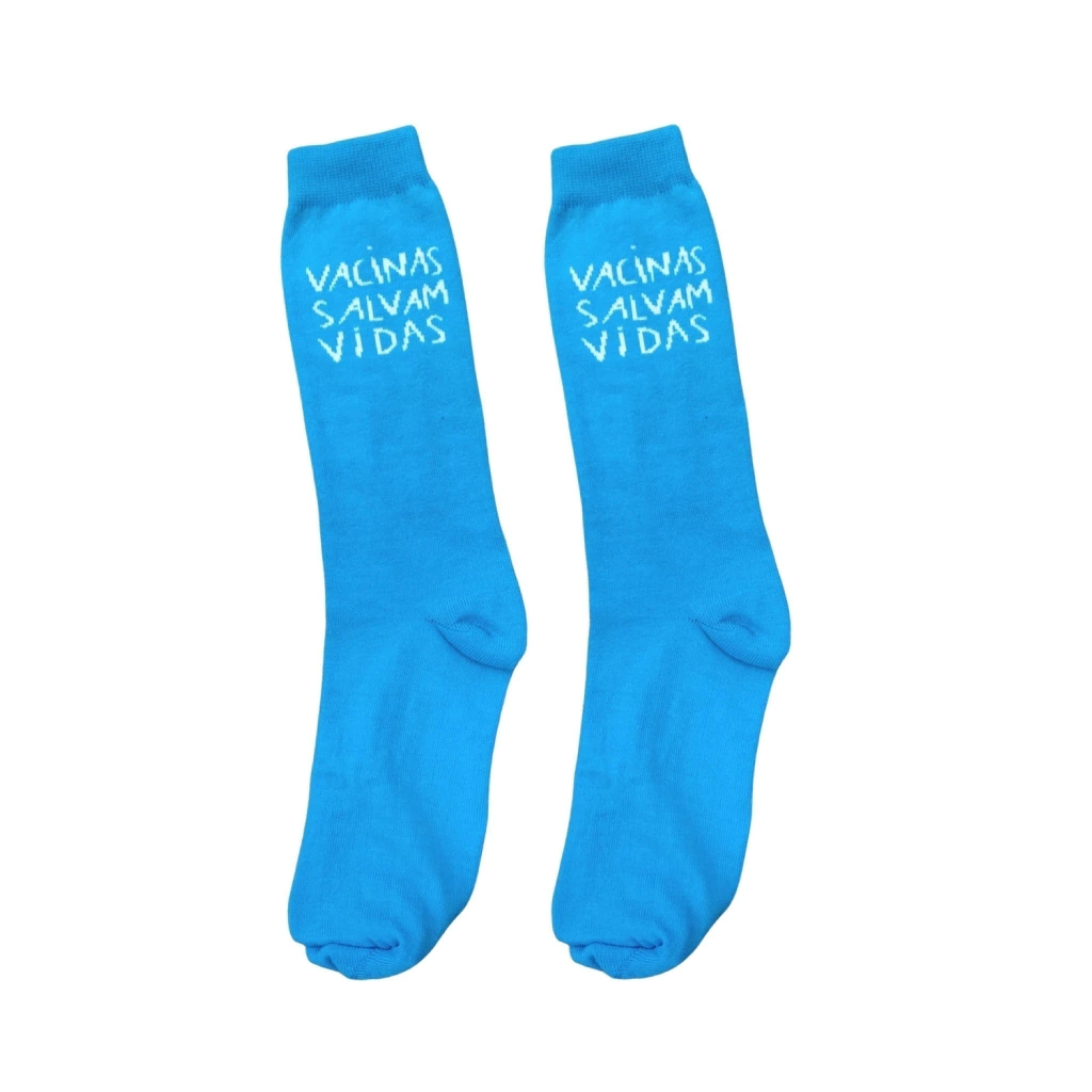 Meias "Vacinas salvam vidas"