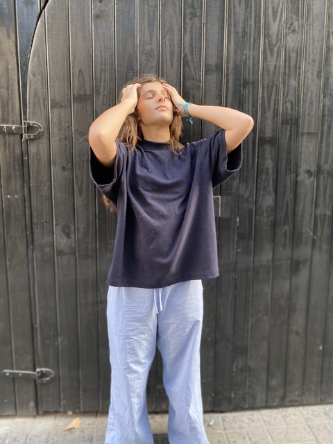 camiseta oversized