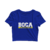 Croptop «Boca Juniors»