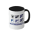 Mug «Escudos de Millonarios» - Cinco con 50