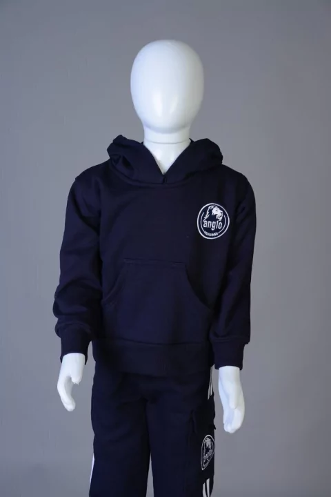 ANGLO- Blusa moletom com capuz