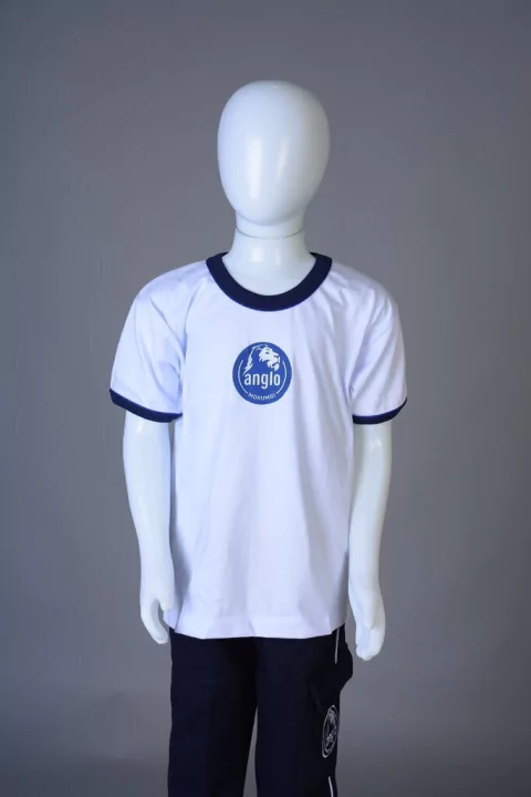 ANGLO- Camiseta manga curta 100% algodão