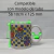 Imagen de 5b 14cm x 125mm x49u Tubos De Carton Con Tapas Plasticas. TAZAS