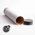 2a 10cm X 60mm X 1u Tubos De Carton Con Tapas Plasticas - tienda online