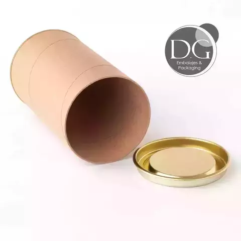 83hn 115cm X 83mm X 16u Tubos De Cartón Tapas Hojalata nacional