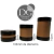 4b 15cm X 103mm X 1u Tubos De Carton Con Tapas Plasticas