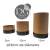 4b 5cm X 103mm X 20u Tubos De Carton Con Tapas Plasticas en internet