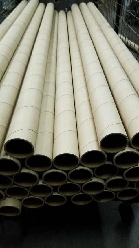 2b 160cm X 60mm X 1u Tubos De Carton Para Enrollar Telas