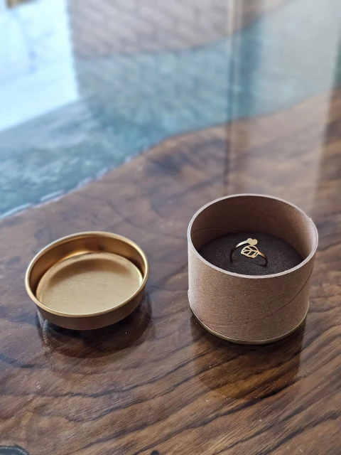 JOYERIA - 2AJ 45mm x60mm X48u cuerpo cartón tapas hojalata + espuma - comprar online