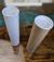 60h 23cm X 60mm X 50u Tubos De Carton Con Tapas Hojalata - Diplomas A4