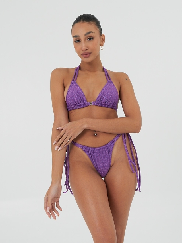 Bombacha Emilia | Lurex Lila thumbnail 2
