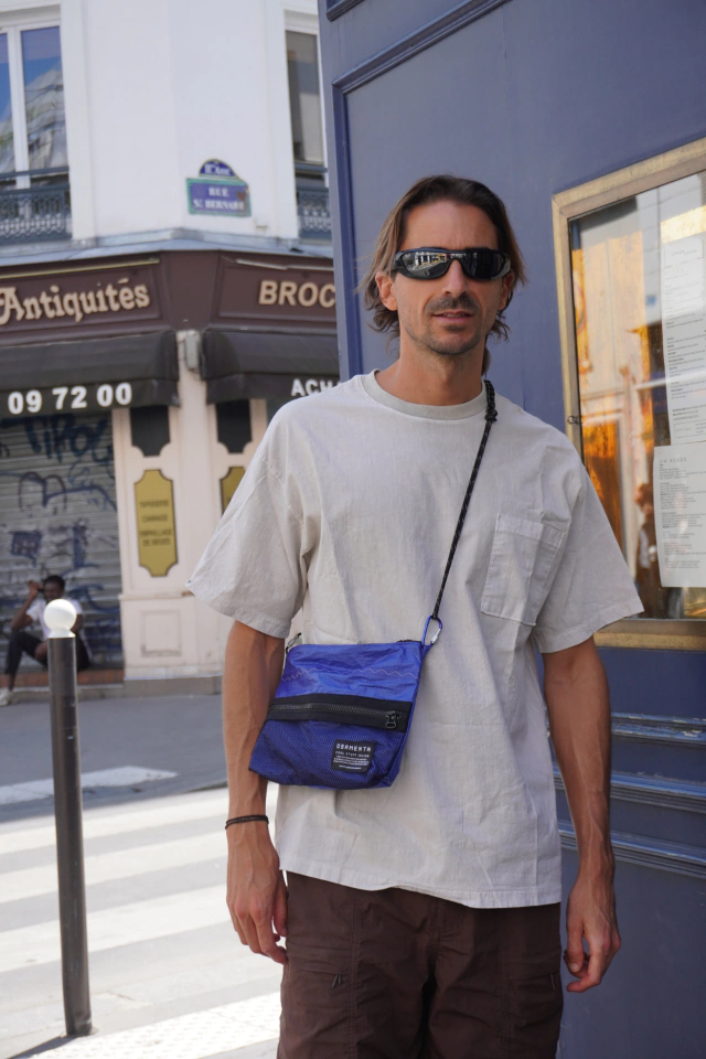 Cartera Náutica Azul Unisex — imagen 2