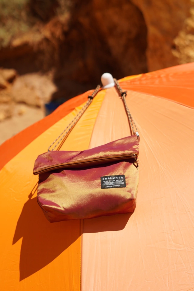 Cartera Nautica Terracota Tornasolada