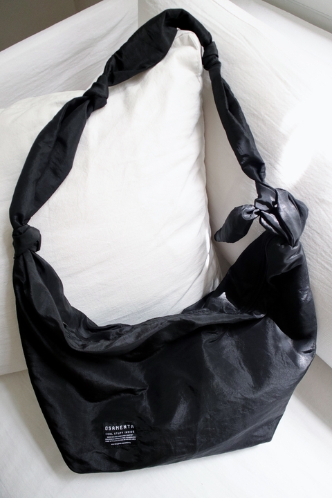 Bolso Oversize Nudos Negro