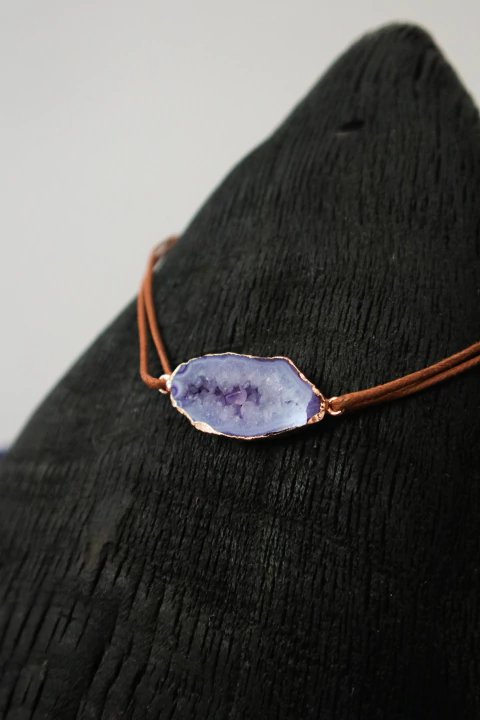 Collar Gargantilla Violeta #1