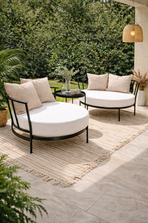 Combo 2 Camastros con almohadon + Mesa Tuvalu