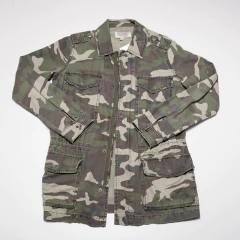 CAMPERA CAMUFLADA VERDE ECOTE