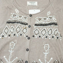 SWEATER BORDADO BEIGE ALL SAINTS - The Vintage Hole