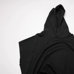 BUZO NEGRO SIN MANGAS CROSS CLOTHING - comprar online