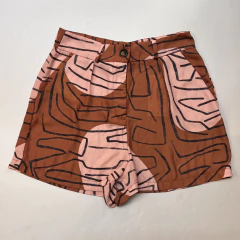 SHORT MARRON Y ROSA OSSIRA