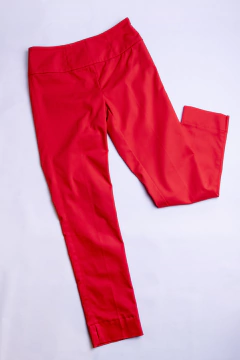 PANTALON ROJO FORMAL VITAMINA - The Vintage Hole