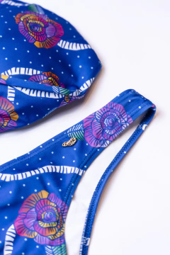 CONJUNTO BIKINI AZUL ESPACIO UNO - comprar online