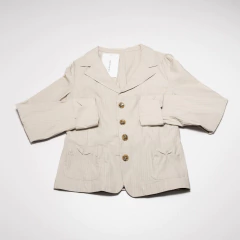 BLAZER BEIGE RAYADO WEEKEND MAXMARA