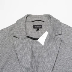 TAPADO B&W ESTAMPADO LARGO TOPSHOP