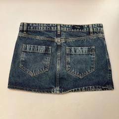 POLLERA AZUL JEAN BABE LOVELY DENIM - comprar online