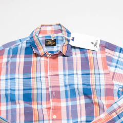 CAMISA CUADRILLE AZUL Y ROJO FELIZ - comprar online