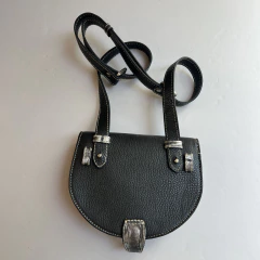 CARTERA NEGRA CON PLATEADO PETER KENT - comprar online