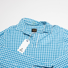 CAMISA CUADRILLE AZUL Y BLANCA FELIX en internet