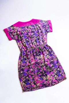 VESTIDO FUCSIA Y VIOLETA VITAMINA en internet