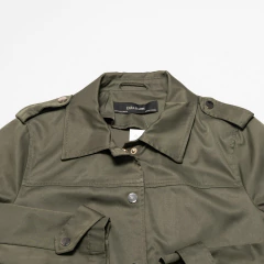 PILOTO VERDE CORTO ZARA BASIC en internet