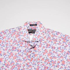 CAMISA CELESTE FLORES GARCON GARCIA - comprar online