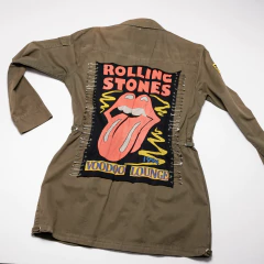 CAMPERA VERDE ROLLING STONES DIVINA BOLIVIA en internet