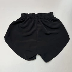 SHORT NEGRO ELASTICO AMPI VERA - comprar online