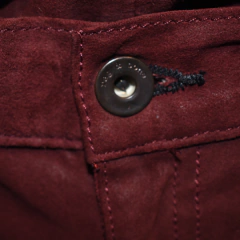 PANTALON BORDO CUERO DE OVEJA RAG & BONE en internet