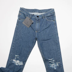 JEAN AZUL ROTURAS BLACKMAMBA - comprar online