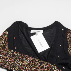 SWEATER NEGRO LENTEJUELAS PRABAL GURUNG - comprar online