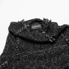 SWEATER LANA NEGRO Y GRIS ZADIG & VOLTAIRE DELUXE en internet