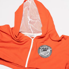 BUZO CROP NARANJA BLACKMAMBA - comprar online