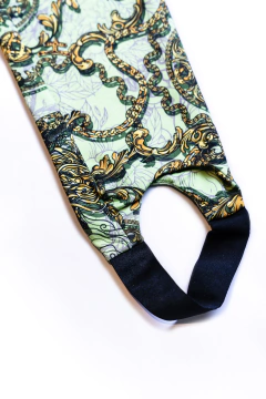 CALZAS VERDES ESTAMPADAS KOSIUKO en internet