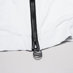 CAMPERA BLANCA CIERRE NEGRO GRUESO DIESEL - comprar online