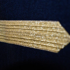 SACO AZUL BORDADO DORADO ZADIG & VOLTAIRE - The Vintage Hole